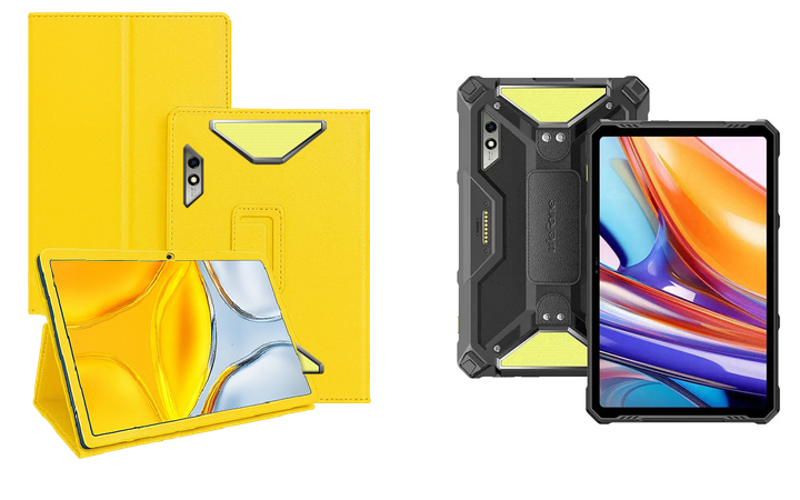 Чехол-подставка CRAYTON для Ulefone Armor Pad 3 Pro – стиль, защита и ручная сборка, цвет Жёлтый - Фото 1 Чехол-подставка CRAYTON для Ulefone Armor Pad 3 Pro – стиль, защита и ручная сборка, цвет Жёлтый - изображение 1