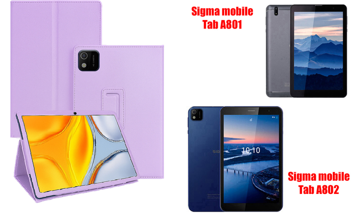 Чехол-подставка CRAYTON для Sigma mobile Tab A801, Tab A802 – стиль, защита и ручная сборка, цвет Фиолетовый - Фото 1 Чехол-подставка CRAYTON для Sigma mobile Tab A801, Tab A802 – стиль, защита и ручная сборка, цвет Фиолетовый - изображение 1