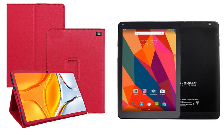 Чехол-подставка CRAYTON для Sigma mobile Tab A102, A103, A104 – стиль, защита и ручная сборка, цвет Малиновый - Фото 1 Чехол-подставка CRAYTON для Sigma mobile Tab A102, A103, A104 – стиль, защита и ручная сборка, цвет Малиновый - изображение 1