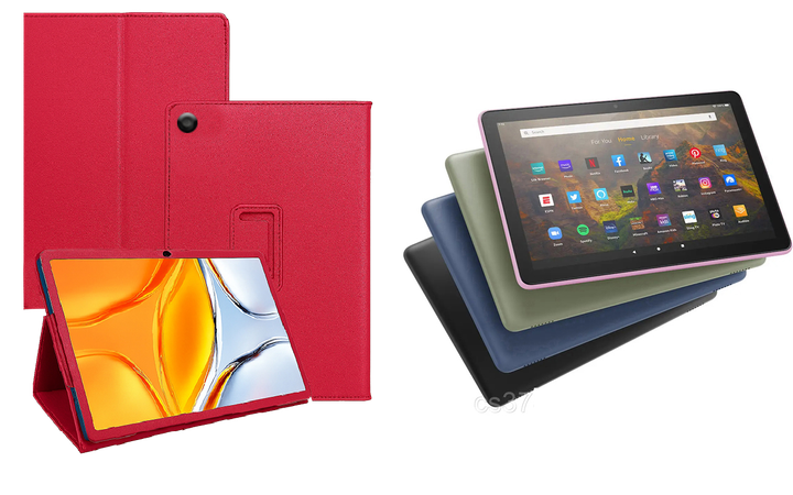 Чехол-подставка CRAYTON для Amazon Fire HD 10 (11th gen. 2021) – стиль, защита и ручная сборка, цвет Малиновый - Фото 1 Чехол-подставка CRAYTON для Amazon Fire HD 10 (11th gen. 2021) – стиль, защита и ручная сборка, цвет Малиновый - изображение 1