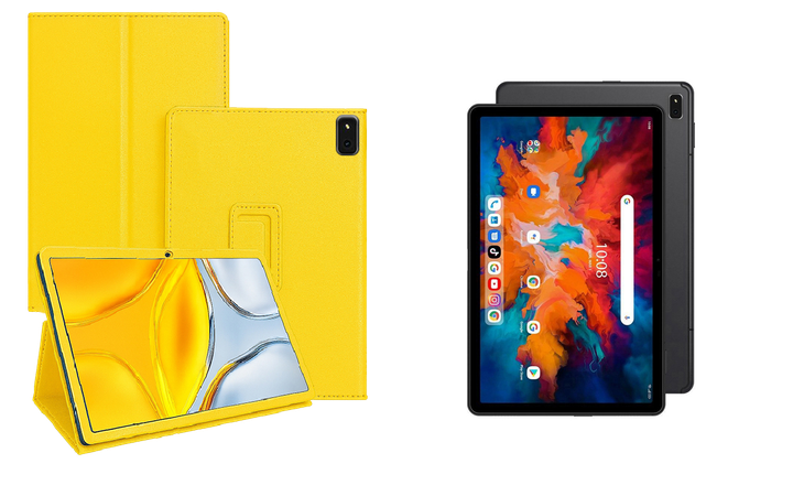 Чехол-подставка CRAYTON для Umidigi A11 TAB – стиль, защита и ручная сборка, цвет Жёлтый - Фото 1 Чехол-подставка CRAYTON для Umidigi A11 TAB – стиль, защита и ручная сборка, цвет Жёлтый - изображение 1
