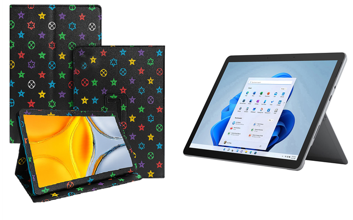 Чехол-подставка CRAYTON для Microsoft Surface Go, Go 2, Go 3 – стиль, защита и ручная сборка, цвет Л черный - Фото 1 Чехол-подставка CRAYTON для Microsoft Surface Go, Go 2, Go 3 – стиль, защита и ручная сборка, цвет Л черный - изображение 1