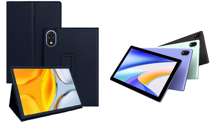 Чехол-подставка CRAYTON для DOOGEE Tab U10, U10 Pro – стиль, защита и ручная сборка, цвет Синий тм - Фото 1 Чехол-подставка CRAYTON для DOOGEE Tab U10, U10 Pro – стиль, защита и ручная сборка, цвет Синий тм - изображение 1