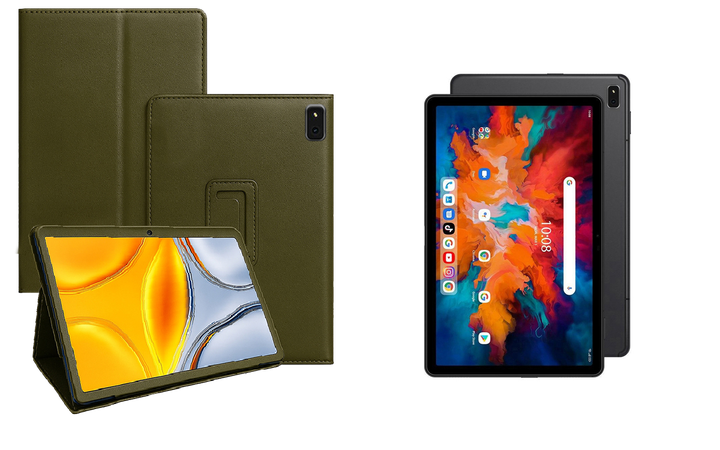 Чехол-подставка CRAYTON для Umidigi A11 TAB – стиль, защита и ручная сборка, цвет Оливковый - Фото 1 Чехол-подставка CRAYTON для Umidigi A11 TAB – стиль, защита и ручная сборка, цвет Оливковый - изображение 1