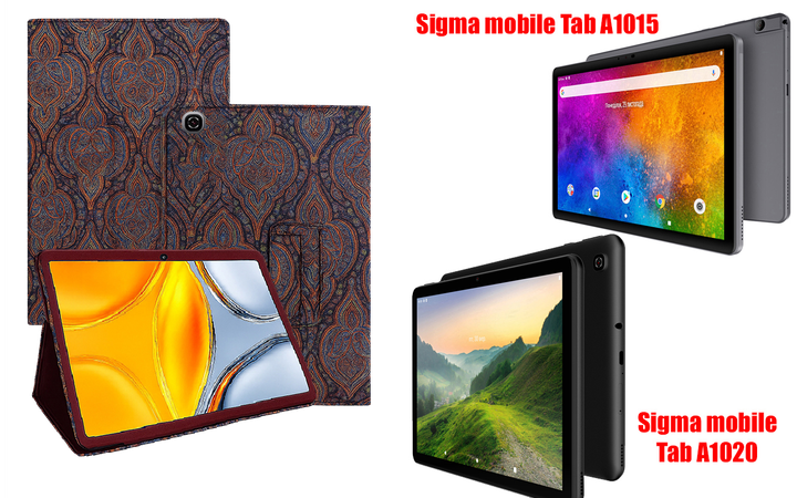 Чехол-подставка CRAYTON для Sigma mobile Tab A1015, TAB A1020 – стиль, защита и ручная сборка, цвет Пестрый - Фото 1 Чехол-подставка CRAYTON для Sigma mobile Tab A1015, TAB A1020 – стиль, защита и ручная сборка, цвет Пестрый - изображение 1