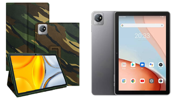 Чехол-подставка CRAYTON для Blackview Tab 70 – стиль, защита и ручная сборка, цвет Сахара - Фото 1 Чехол-подставка CRAYTON для Blackview Tab 70 – стиль, защита и ручная сборка, цвет Сахара - изображение 1