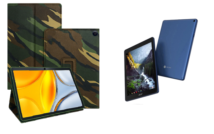 Чохол-підставка CRAYTON для Acer Chromebook Tab 10 – стиль, захист і ручна збірка, колір Сахара - Фото 1 Чохол-підставка CRAYTON для Acer Chromebook Tab 10 – стиль, захист і ручна збірка, колір Сахара - зображення 1