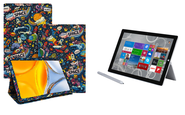 Чохол-підставка CRAYTON для Microsoft Surface Pro 2, Pro 3, Pro 4 – стиль, захист і ручна збірка, колір Космос - Фото 1 Чохол-підставка CRAYTON для Microsoft Surface Pro 2, Pro 3, Pro 4 – стиль, захист і ручна збірка, колір Космос - зображення 1