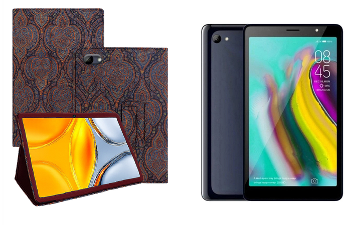 Чехол-подставка CRAYTON для Tecno Tab 7 P704a – стиль, защита и ручная сборка, цвет Пестрый - Фото 1 Чехол-подставка CRAYTON для Tecno Tab 7 P704a – стиль, защита и ручная сборка, цвет Пестрый - изображение 1
