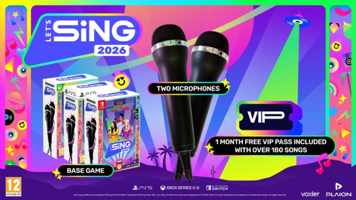 Гра PS5 Let's Sing 2026 + 2 мікрофони (Blu-ray диск) (4020628555290) - зображення 2