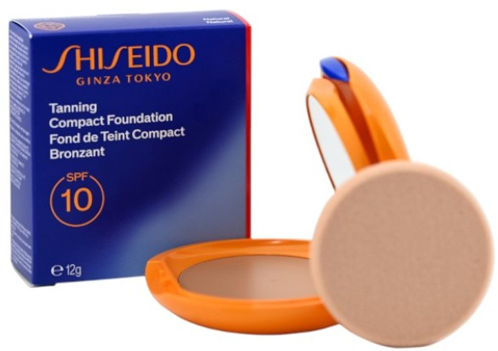 Тональний крем Shiseido Sun Tan в пудрі Spf 10 Natural 12 г (730852213340) - зображення 2