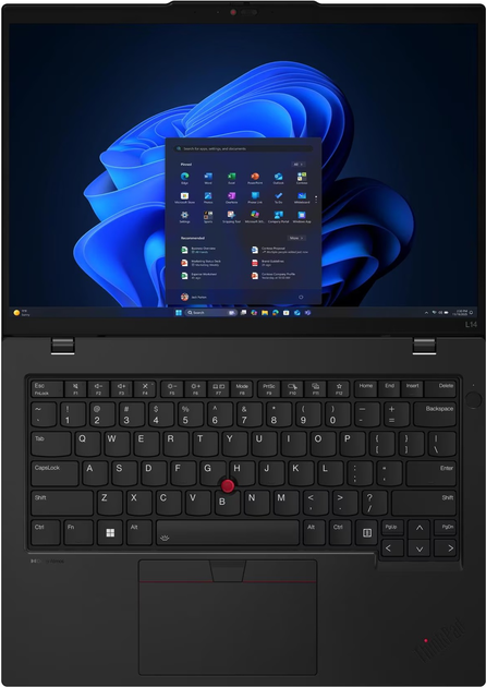 Laptop Lenovo ThinkPad L14 G6 (21S6004DMX) Black - obraz 5