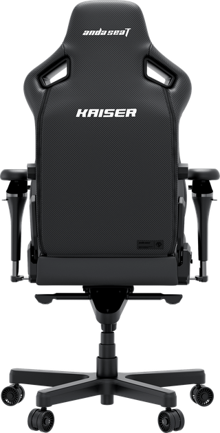 Fotel gamingowy Anda Seat Kaiser 4 V2 Size XL Black PVC (AD12YDDC-XLL-20-B-PV/C-03) - obraz 4