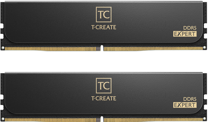 Pamięć RAM Team Group DDR5-6000 65536MB PC5-48000 (Kit of 2x32768) T-CREATE EXPERT Black (CTCED564G6000HC34BDC01) - obraz 1