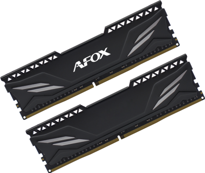 Pamięć RAM AFOX DDR4-3200 16384MB PC4-25600 Gaming Black (AFLD416PH1CAB) - obraz 2
