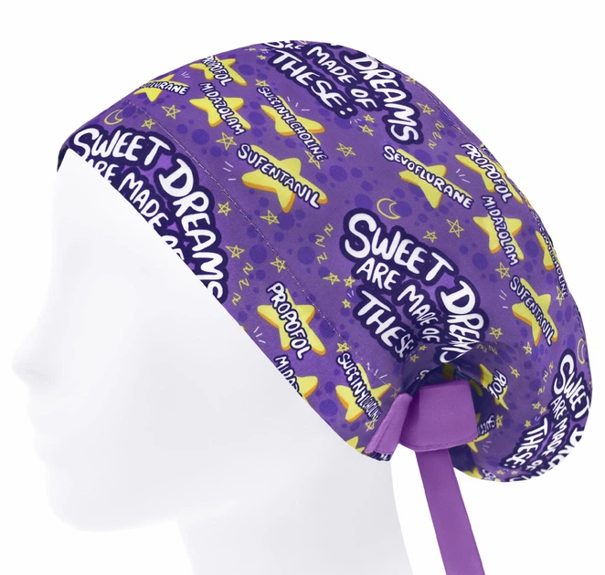 Медицинская шапочка женская HeadwearUniverse универсальная принт Sweet Dreams - изображение 3