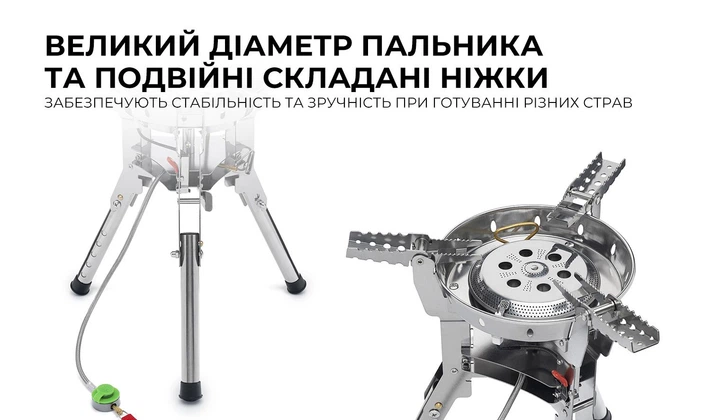 Газовий пальник BRS-69 (A-016822) - зображення 16