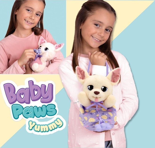 Interaktywna zabawka Baby Paws Yummy Chihuahua z akcesoriami (926370IM) - obraz 5