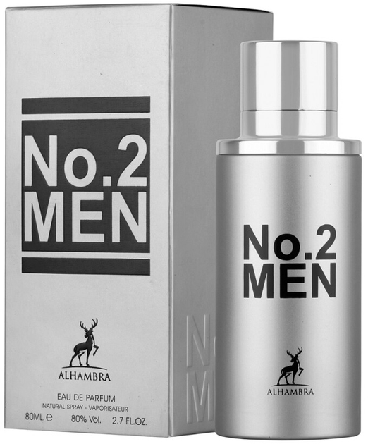 Woda perfumowana męska Maison Alhambra No.2 Men 80 ml (6291108730249) - obraz 2
