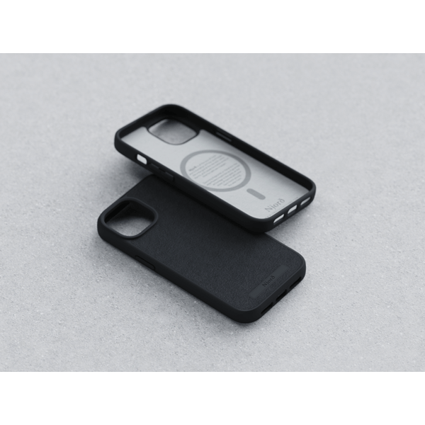 Чехол-накладка Njord Suede MagSafe Case Black для iPhone 15 (NA51SU00) - изображение 14