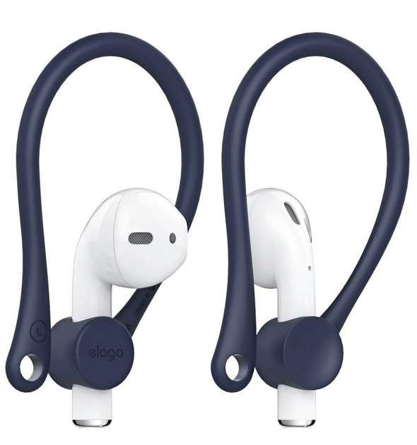 Тримачі для навушників Elago Earhook для Airpods Сині (EAP-HOOKS-JIN) - зображення 5