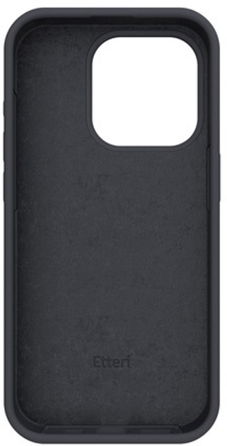 Etui Etteri Silicone Case do Apple iPhone 16 Pro Max Black (GSM187043) - obraz 2