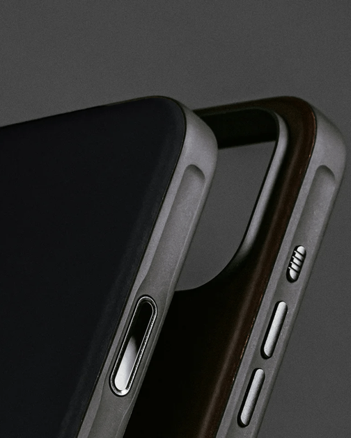 Кожаный чехол Nomad Modern Black для iPhone 17 Pro Max - Фото 3 Кожаный чехол Nomad Modern Black для iPhone 17 Pro Max - изображение 3