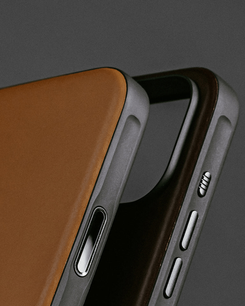 Кожаный чехол Nomad Modern English Tan для iPhone 17 Pro Max - изображение 3