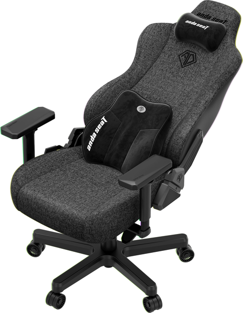 Fotel gamingowy Anda Seat Kaiser 3E Size XL Dark Grey Fabric (AD23YC-XL-09-GB-CF-G01) - obraz 7