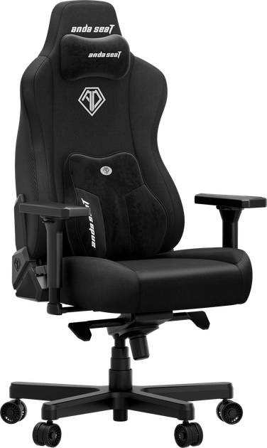 Fotel gamingowy Anda Seat Kaiser 3E XL Black Fabric (AD23YC-XL-09-B-CF-B01) - obraz 2