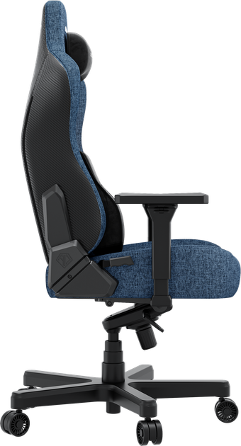 Fotel gamingowy Anda Seat Kaiser 3E XL Dark Blue Fabric (AD23YC-XL-09-S-CF-S01) - obraz 5