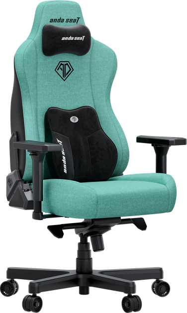 Крісло ігрове Anda Seat Kaiser 3E XL Light Blue Fabric (AD23YC-XL-09-E-CF-E01) - зображення 2