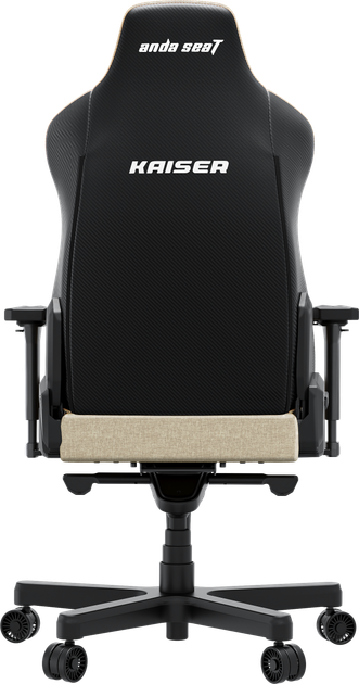 Fotel gamingowy Anda Seat Kaiser 3E XL Beige Fabric (AD23YC-XL-09-I-CF-I01) - obraz 4