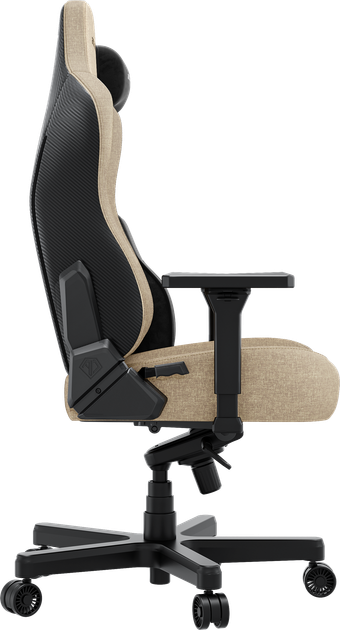 Крісло ігрове Anda Seat Kaiser 3E XL Dark Beige Fabric (AD23YC-XL-09-H-CF-H01) - зображення 5