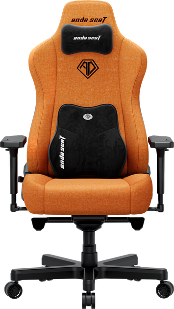 Fotel gamingowy Anda Seat Kaiser 3E XL Orange Fabric (AD23YC-XL-09-O-CF-O01) - obraz 1