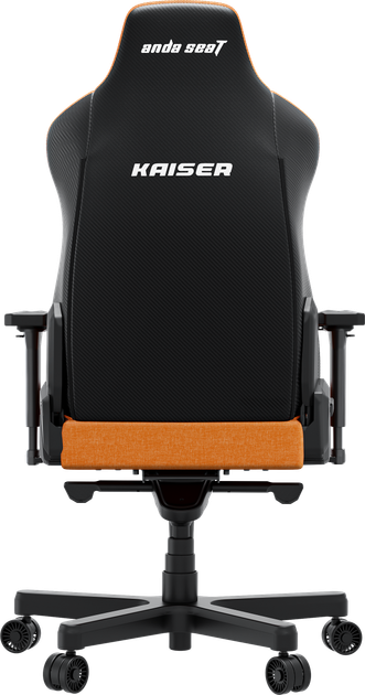 Fotel gamingowy Anda Seat Kaiser 3E XL Orange Fabric (AD23YC-XL-09-O-CF-O01) - obraz 4