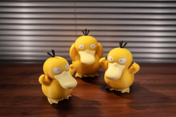 Набір колекційних друкованих фігурок Покемон Psyduck 3 шт (Псайдак) для фанатів аніме. Aivory - Фото 1 Набір колекційних друкованих фігурок Покемон Psyduck 3 шт (Псайдак) для фанатів аніме. Aivory - изображение 1