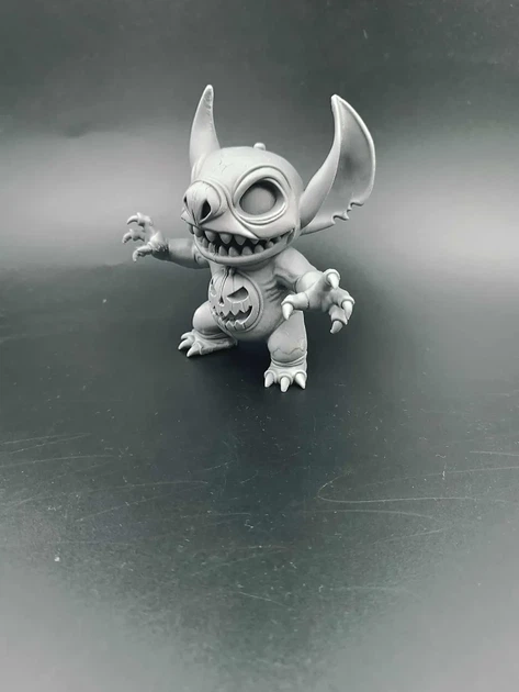 Колекційна друкована фігурка Стіч (Stitch) Хелловін для фанатів аніме та декору. Aivory - изображение 3