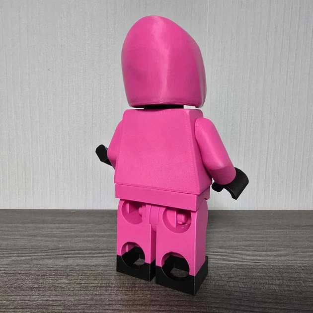 Колекційна друкована фігурка Солдат "Гра в кальмара" стиль LEGO . Aivory - изображение 4