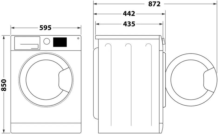 Пральна машина Whirlpool WRSB 7259 WB EU - зображення 7