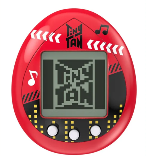 Interaktywna zabawka Bandai Tamagotchi: TinyTAN - Red (88867) (45557888671) - obraz 2