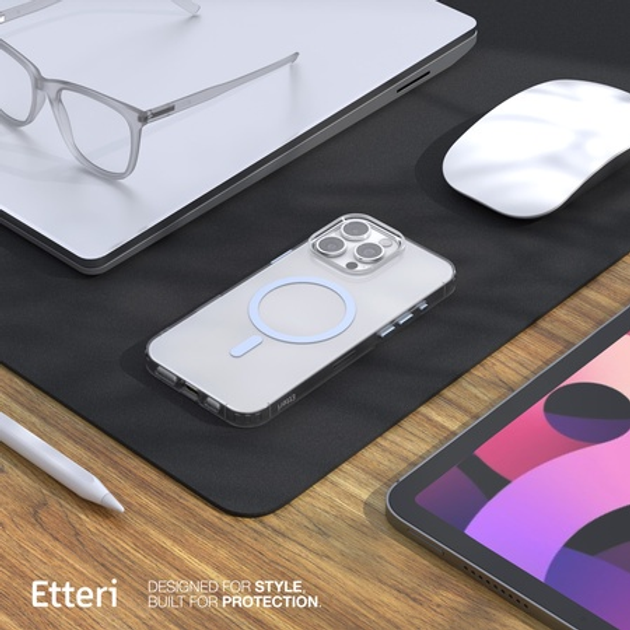 Панель Etteri Color Mag для Apple iPhone 16 Pro Max Light Blue (GSM190953) - зображення 6
