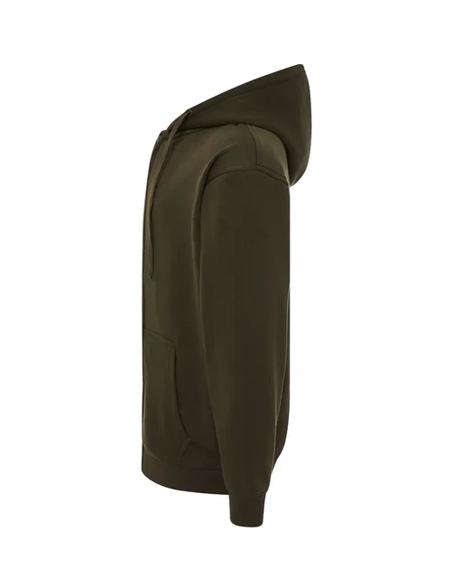 Толстовка с капюшоном и молнией JHK, унисекс, HOODED SWEATSHIRT, хаки, размер XXL - изображение 4