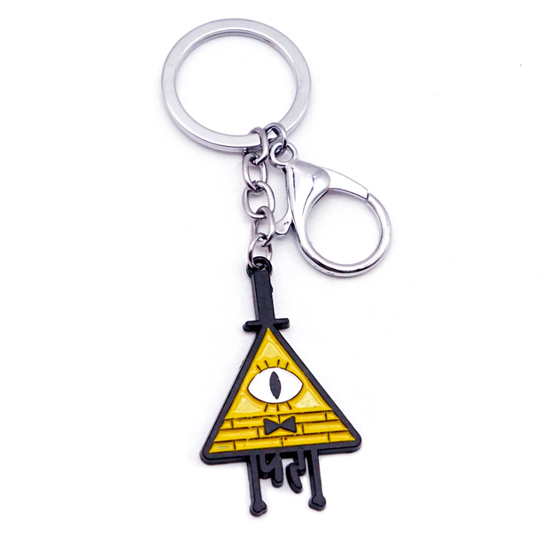 Брелок Gravity Falls Bill Cipher Гравіті Фолз Білл Шифр (4E4A4DB3893F) - Фото 1 Брелок Gravity Falls Bill Cipher Гравіті Фолз Білл Шифр (4E4A4DB3893F) - зображення 1