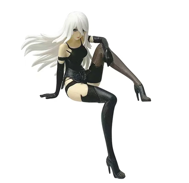 Аниме фигурка A2 | Nier: Automata / YoRHa Type A No.2 | сидячая версия | коллекционная статуэтка 15 см | PVC (GS899) - изображение 2