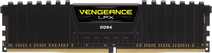 Pamięć RAM Corsair DDR4-3200 8192MB PC4-25600 Vengeance LPX Black (CMK8GX4M1Z3200C16) - obraz 1