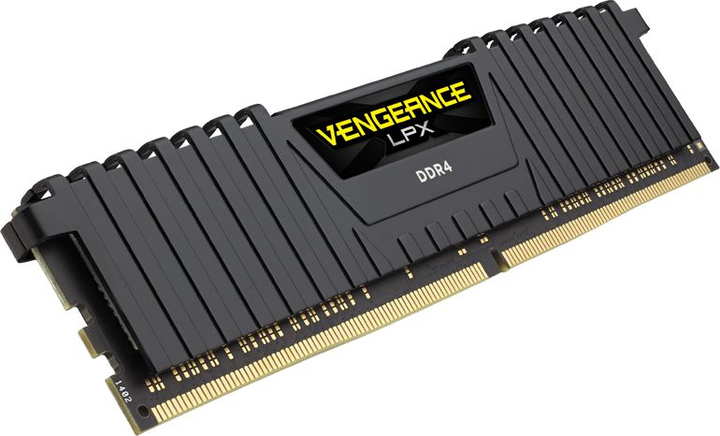 Pamięć RAM Corsair DDR4-3200 8192MB PC4-25600 Vengeance LPX Black (CMK8GX4M1Z3200C16) - obraz 2