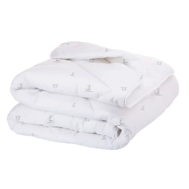 Одеяло евро 200×210 см ТЕП NATURE Pure Wool натуральное с овечьей шерстью, мягкое и теплое - Фото 2 Одеяло евро 200×210 см ТЕП NATURE Pure Wool натуральное с овечьей шерстью, мягкое и теплое - изображение 2