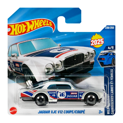 Машинка Базова Hot Wheels Jaguar XJC V12 Coupe Turbo 1:64 HYW54