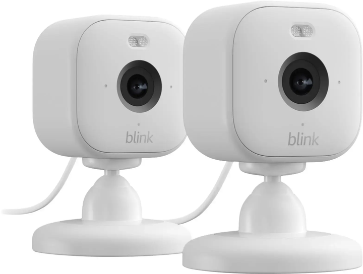 Kamera IP BLINK Mini 2 Smart Indoor Security Camera 2 pcs set White (0840268906474) - obraz 1